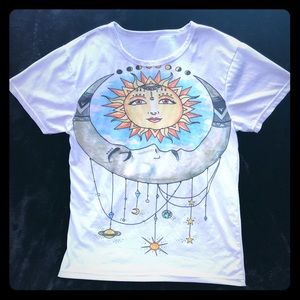 🌞Sun & Moon🌝 hippie  shirt